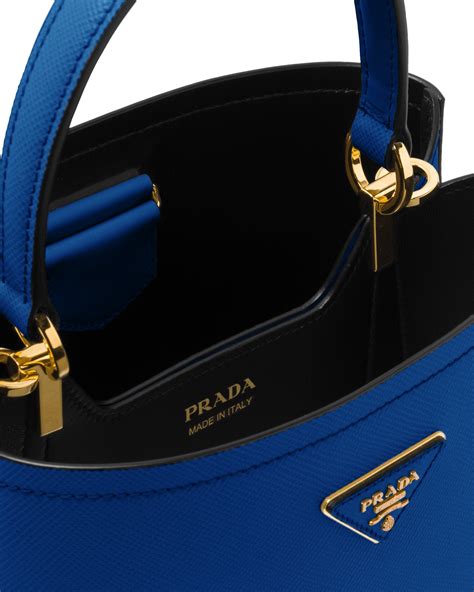 prada panier medium|Medium Saffiano Leather Prada Panier Bag .